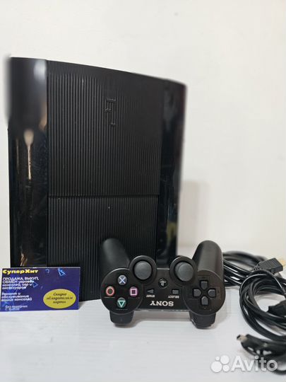 PS3 S Slim 500GB 60 Игр Магазин Гарантия Кредит