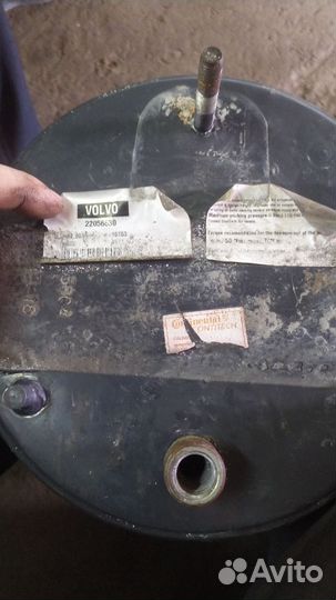 Пневморессора volvo