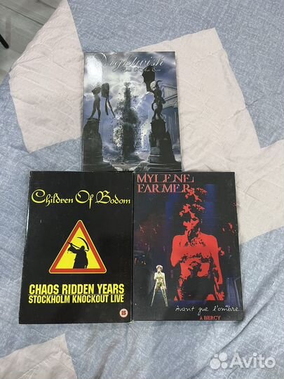 DVD Nightwish, Children of Bodom, Mylene Farmer