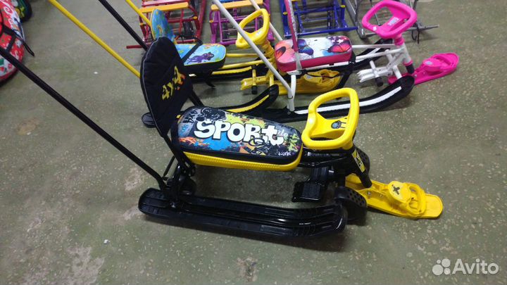 Снегокат санки