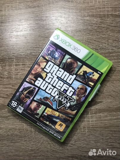 Игры на xbox 360 (Gta 5)