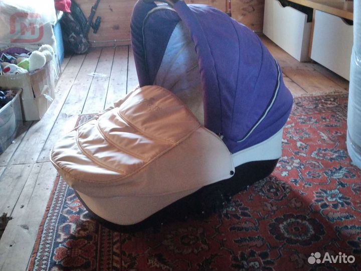 Коляска 2 в 1 индиго