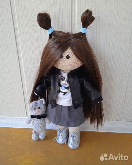 Вязаная кукла