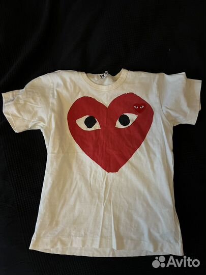 Comme des garcons play футболка