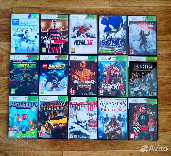 Диски на xbox 360
