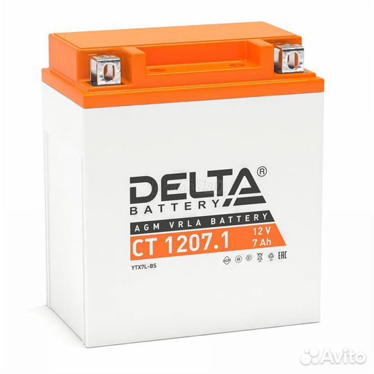 Аккумулятор Delta CT 1207.1