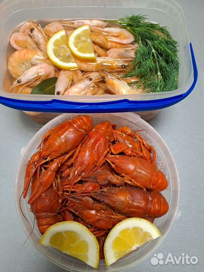Живые и вареные раки с доставкой
