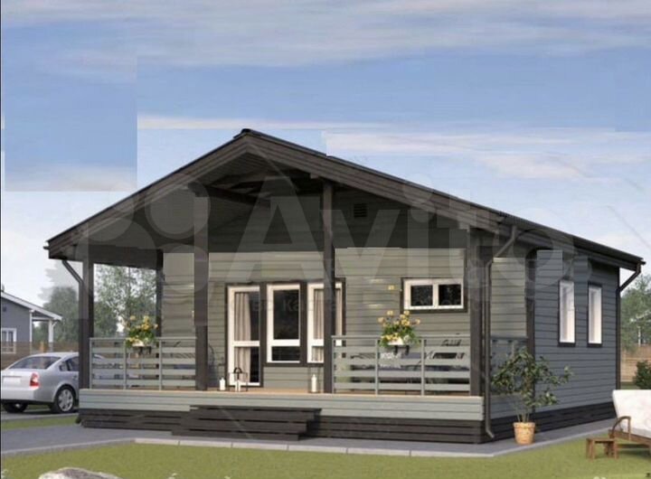 Дом 64 м² на участке 6,9 сот.