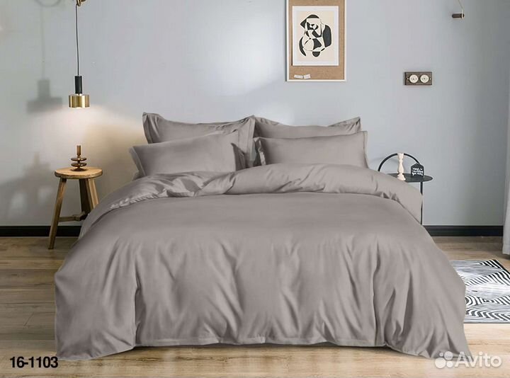 Ткань сатин гладкокрашеный, однотонный