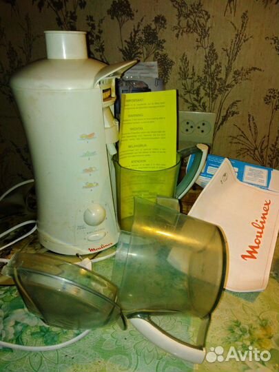 Соковыжималка Moulinex AV6 обмен на вещи