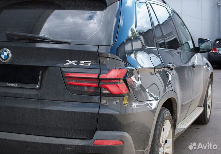 Фонари дизайн 2023 BMW X5 E70 рестайлинг