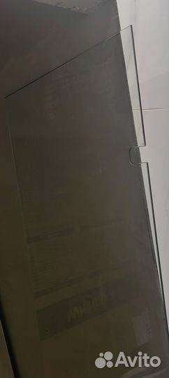 Стеклянная дверь в душ б/у