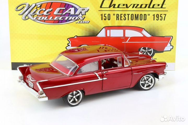 Acme 1957 chevrolet BEL AIR Restomod 1:18