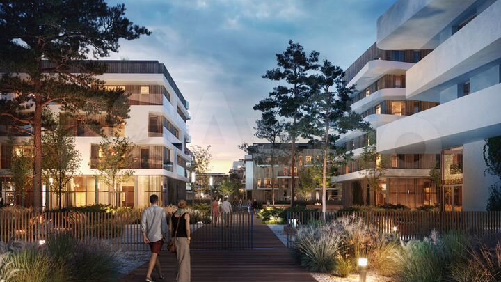 3-к. апартаменты, 98,4 м², 6/8 эт.