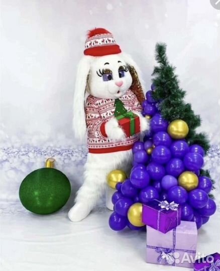 Ростовая кукла Зайка/аниматор/поздравление