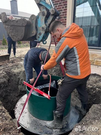 Септик без откачки под ключ в рассрочку