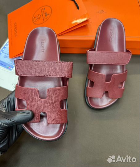 Шлепанцы женские hermes