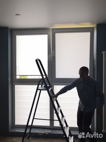 Шторы рулонные в кассете