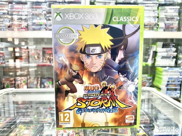 Naruto shipudden ninja storm на xbox 360 новый