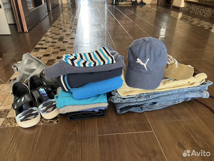 Вещи пакетом на мальчика 128
