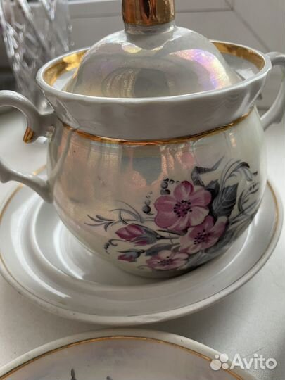 Чайный сервиз СССР, новый 15 предметов