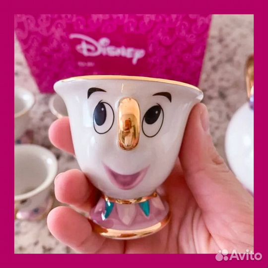 Чашка Чип Красавица и Чудовище