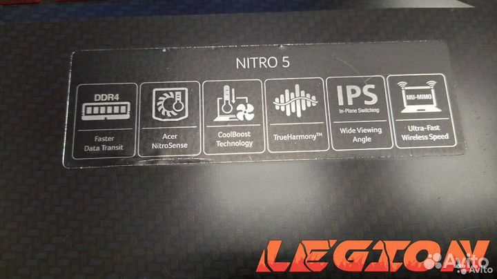 Acer Nitro5/i7-8750H/8GB/GTX1050Ti/1000GB+120GB SS