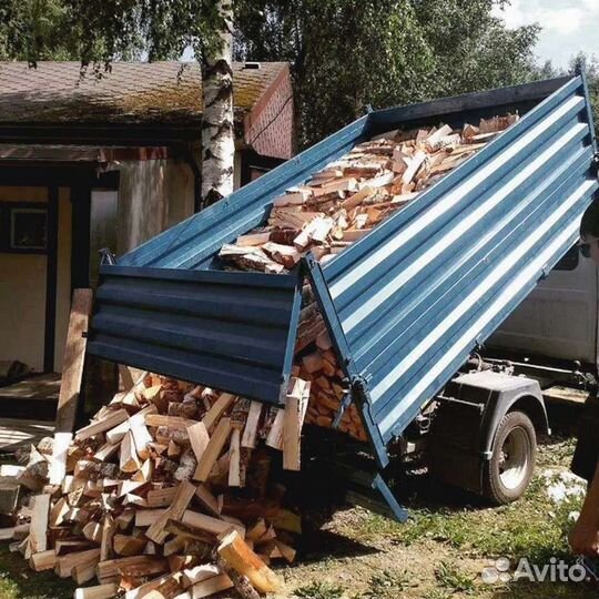 Дрова колотые березовые