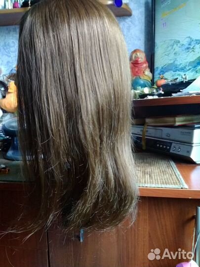 Манекен из натуральных волос