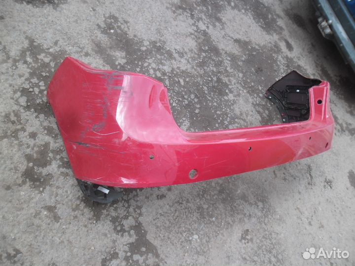 Бампер задний Порше Каен 2 2010-2015 Cayenne