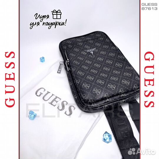 Сумка мужская через плечо Guess арт.87613