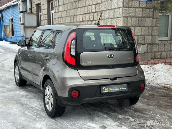 Kia Soul 1.6 МТ, 2018, 95 000 км