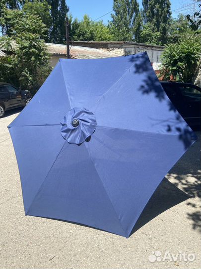 Зонт уличный на трещетке 240см