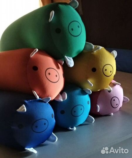 Подушки валики антистресс