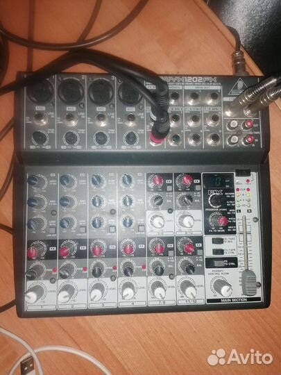 Микшерный пульт behringer xenyx 1202