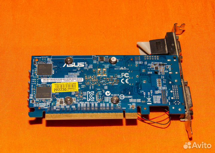 Видеокарта Nvidia Asus GT 730 1 Гб