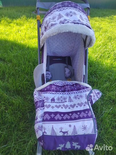 Детские санки коляска бу