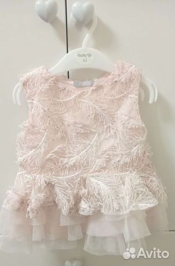 Платье для девочки 74 80 размер
