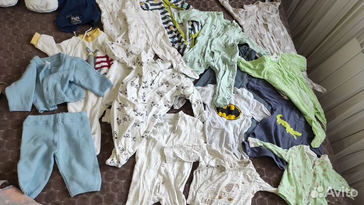 Детские вещи пакетом от 0 до 1 года