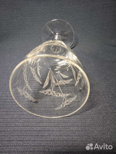 Хрустальные фужеры бокалы. Пантография