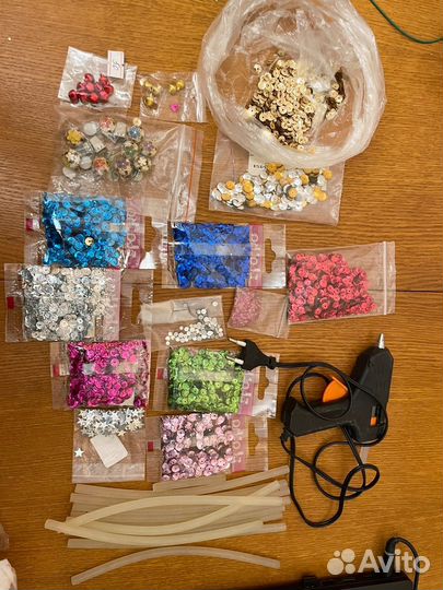 Пайетки стразы