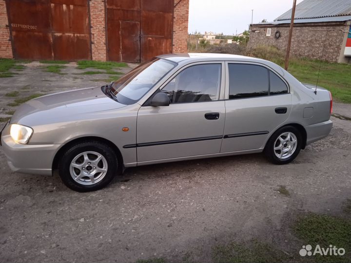 Hyundai Accent 1.5 МТ, 2007, 233 333 км