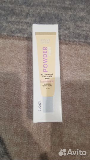 Матирующий тональный крем eva mosaic новый