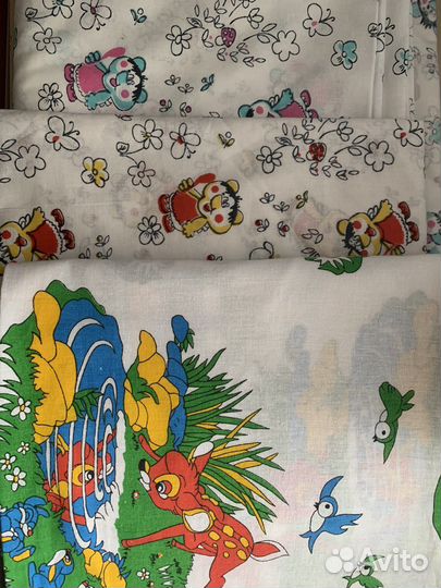 Отрезы ткани хлопок СССР