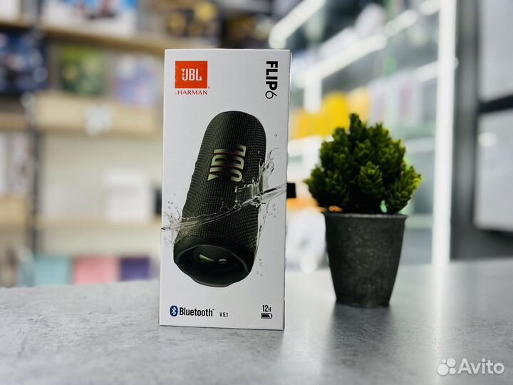 Беспроводная колонка JBL Flip 6 Olive