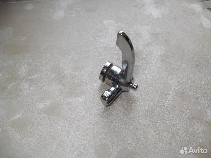 Коллекционный правый замок форточки хром СССР