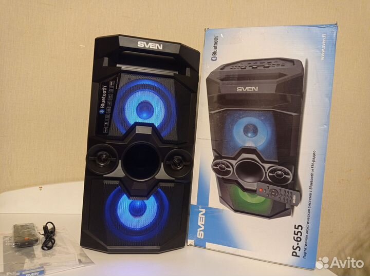 Портативная Bluetooth колонка Sven PS-655