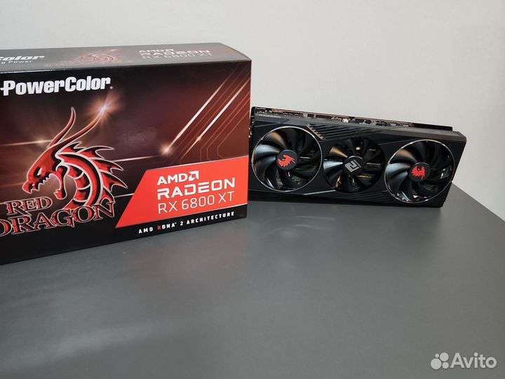 Powercolor red dragon rx 6800xt 16gb идеал