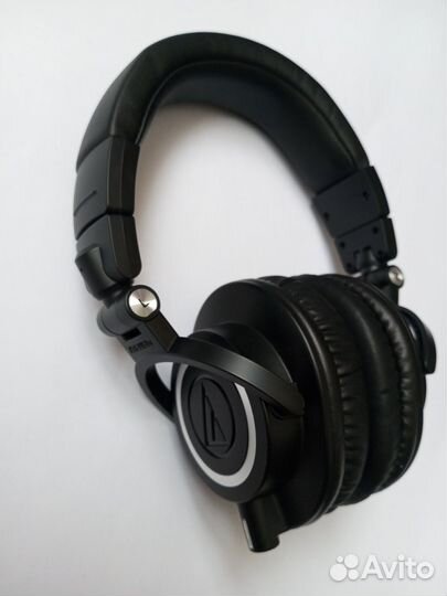Наушники Audio-Technica ATH-M50X Black