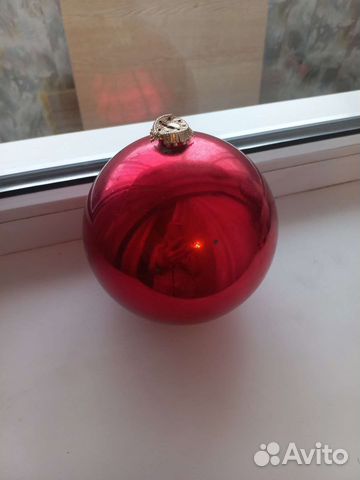Большой шар на елку